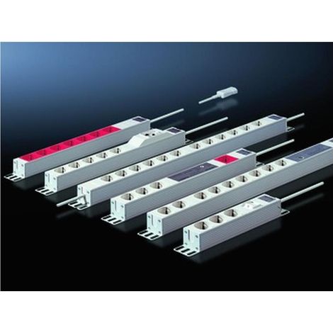 Rittal Steckdosenleiste o. Stecker, 7 Dosen DK 7240.210 (1/5)