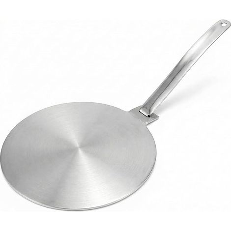 adaptateur induction plaque, plaque de diffusion de chaleur, acier inoxydable, 20CM, pour plaque à induction, cuisinière à gaz (1/5)