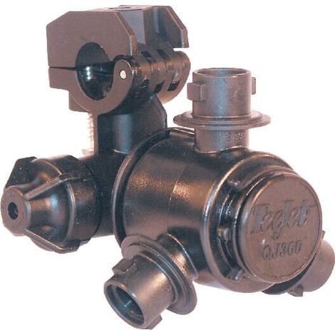 Soporte boquillas 3 conexiones TEEJET QJ363E20MMNYB