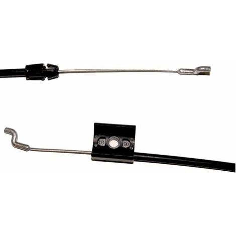 Câble d'arrêt moteur thermique – Longueur 1503 mm – Course 44,5 mm – Adaptable sur tondeuses AYP, ROPER, HUSQVARNA – 130861