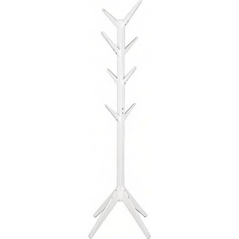 Portant à manteaux en bois, portant à manteaux au design moderne, portant à manteaux pour salon (uniquement avec portant à manteaux) (1/5)