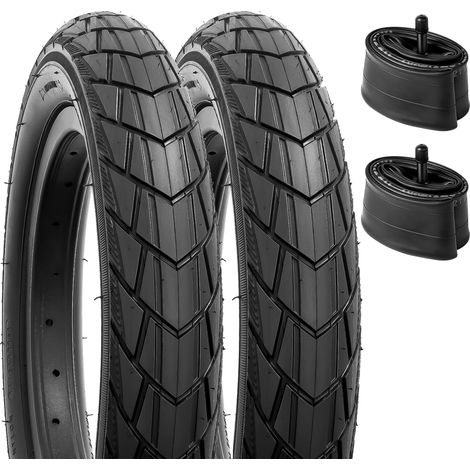 12.5 Pouces Route Vélo pneus 12 ½x2 ¼ 57-203 12.5 Pouces Vélo Chambre à air Schrader Valve (1/5)