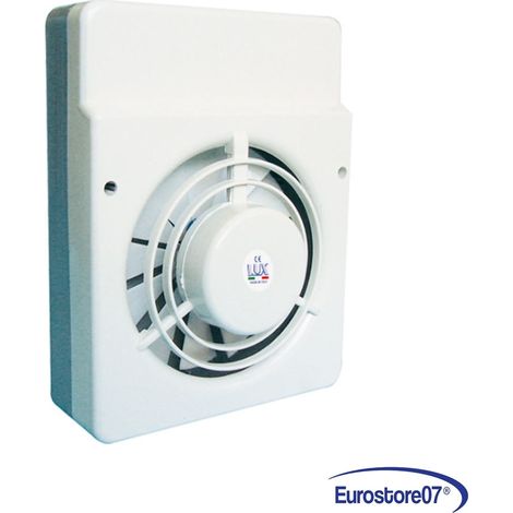 Aspiratore elettrico da parete centrifugo serie v - 20w  - ø mm.100 - mc/h 130 (1/4)