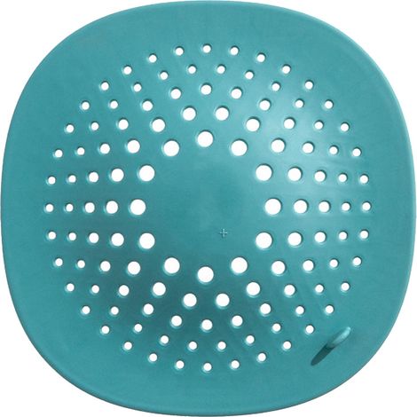Grille de bonde de douche, récupérateur de cheveux, récupérateur de cheveux réutilisable pour lavabo, baignoire, salle de bain et cuisine (1/5)