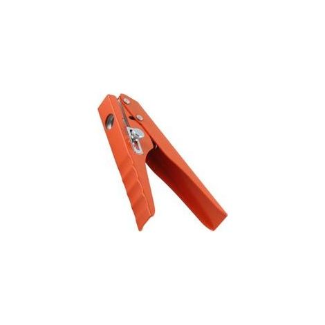 Kantenanleimzange, Einzellochstanze, robuste Kantenanleimzange, Werkzeug für PVC-Karten, 8 mm flache und abgewinkelte Öffnung (1/5)