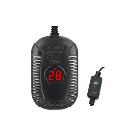 Aquarium Heater with Temperature Display, Aquarium Heater Adjustment, Fish Heater Rod, Turtle Heater 25W/50W/100W/150W (1/5)