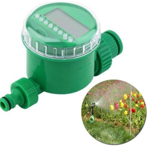 Digital LCD Watering Timer - Programmable Irrigation Controllers for Garden (1/4)