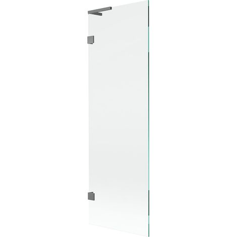 Mexen Lunar L mampara de bañera de 1 hoja 60 x 150 cm, transparente, metalizado - 897L-060-000-95-00 (1/5)