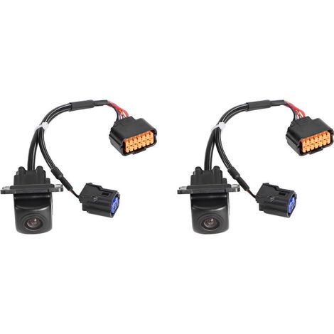 Caméra de recul d'assistance au stationnement 2X, compatible avec Hyundai Sonata 2015-2017 (références : 95760-C1100, 95760-C2101 et 95766-E6201). (1/5)