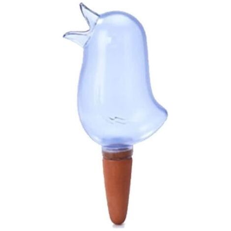 2-teiliges, langsam freisetzendes, vogelförmiges automatisches Tropfbewässerungssystem (Blau) (1/5)