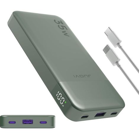 Batterie Externe 35W 10000mAh Charge Rapide USB-C Power Bank (1/5)