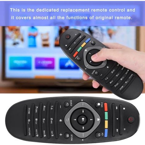 SOONHUA Smart TV télécommande de remplacement télécommandes pour Philips TV télécommande universelle (1/4)