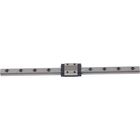 Guide linéaire MGN9 avec palier à chariot, rail de guidage en acier pour machines CNC et équipements d'automatisation, 200 mm (1/5)