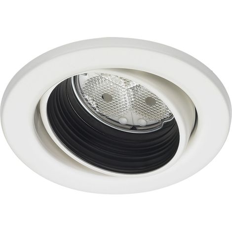 Empotrable techo tilt KOS GU10 50W Blanco