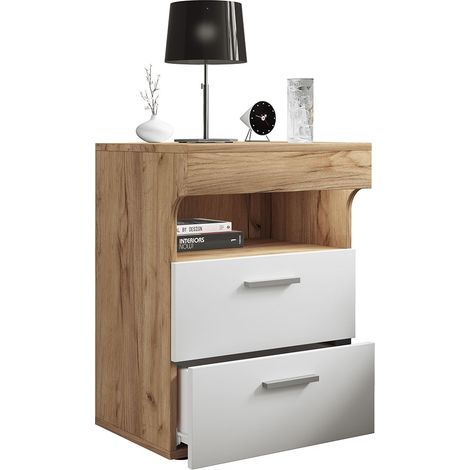 Tiroir de table de chevet en bois Slepal M 61x45x39 - VCM (1/5)