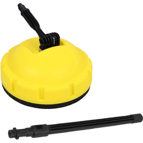 Nettoyeur de surface/brosse rotative avec lance d'extension pour terrasse, garage, compatible avec les nettoyeurs haute pression Kärcher K2 K3 K4 K5 K6 K7 (1/5)