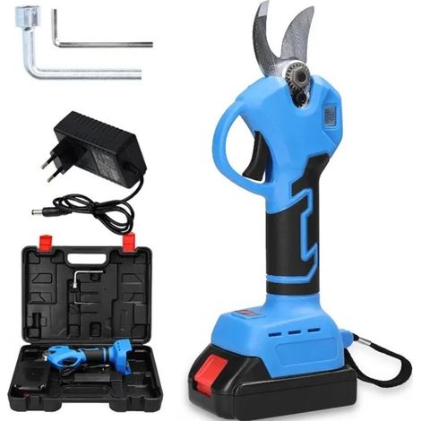 FORBICE DA POTATURA A BATTERIA CESOIA 26V TAGLIO 20MM CON VALIGIA 2 BATTERIE