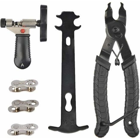 9-in-1 Fahrradreparaturwerkzeug, Fahrradkettennieter, professionelles Fahrradkettenreparaturset, Fahrradkettenzange (1/4)