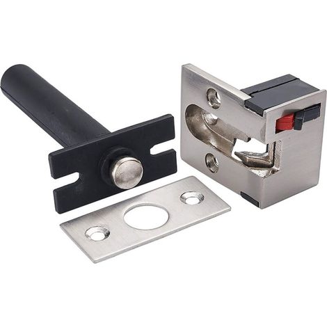 Chaînette de sécurité dissimulée et verrou de porte — Boucle antivol pour porte de grange, porte coulissante ou garage (style hôtel) (1/4)