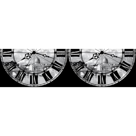 Frise auto-collante Roma With Clock - 1 rouleau de 14 cm x 500 cm (1/3)