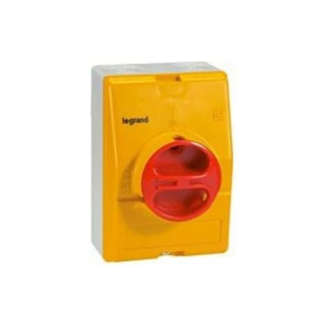 Sezionatore rotativo completo di prossimità - IP66 - tetrapolare con neutro a sinistra - 25A - LEGRAND - LEG022183