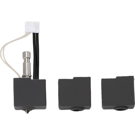 Hotend pour Kobra S1 buse en acier trempé tête d'impression extrudeuse d'imprimante 3D avec 2 manchons en Silicone 0.2mm (1/5)