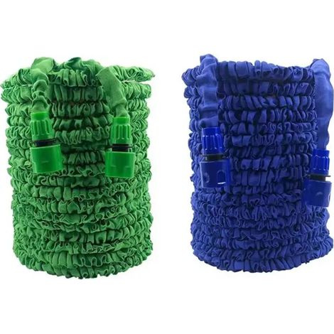 Tuyau d'arrosage flexible (bleu, 1/2'') pour la maison et le jardin : outils d'arrosage quotidiens, tuyaux d'arrosage extensibles et flexibles pour le lavage de voiture haute pression.