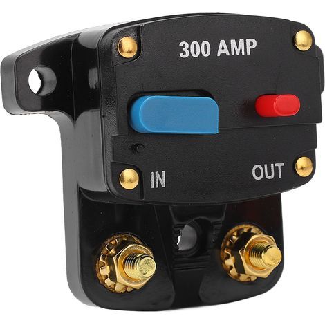 Coupe-circuit manuel 300A pour autoradio, porte-fusible en ligne, inverseur pour système stéréo auto, bateau, camion, bus