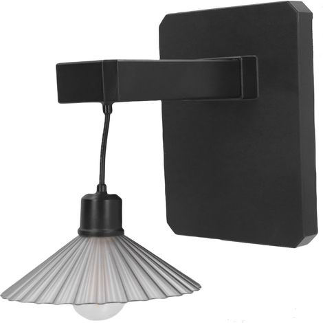 Applique murale solaire extérieure sans fil à LED, lampe décorative pour porche, terrasse, clôture, jardin, porte d'entrée ou escalier. (1/5)