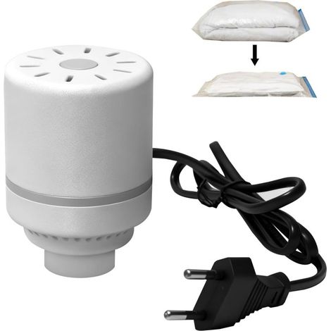 Vacuum Pump,Travel Vacuum Pump,Electric Air Vacuum Bag,Portable Mini Pump for Travel,Moving for Storage Bag,Ultra Powerful Suction (1/5)