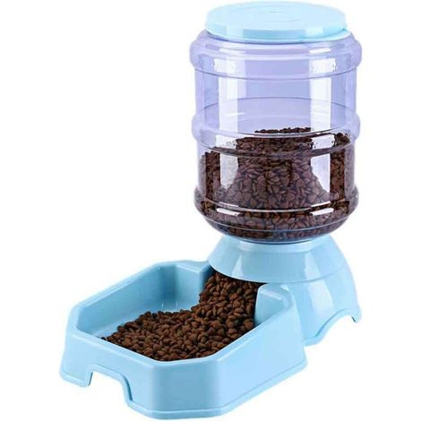 Gamelle automatique de 3,8 L pour chiens et chats, grande capacité, avec distributeur de nourriture. (1/5)