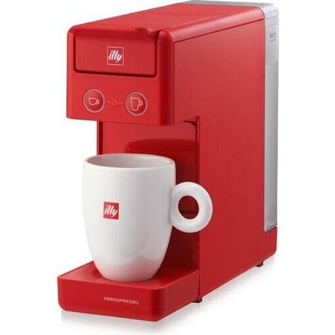 Illy Macchina IPERESPRESSO Y3.3 Epresso Coffee Rossa