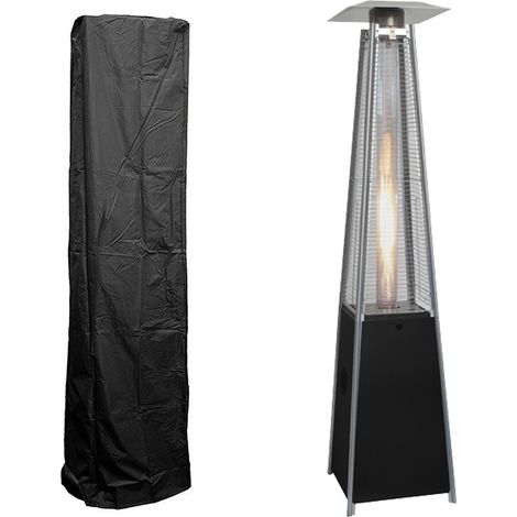 Housse Pour Parasol Chauffant(221x53x61cm), Oxford 210d Couverture De Chauffe-Patio De Terrasse Imperméables Couverture Anti-Déchirure Anti-Neige Résistant Au Vent (1/5)