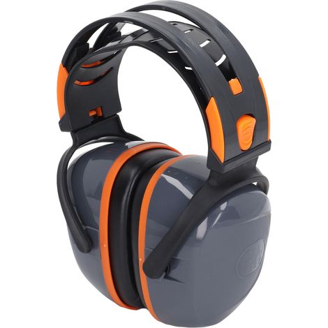 Casque antibruit rétractable, confortable et polyvalent pour la protection auditive : idéal pour étudier, voyager, jouer, travailler et tondre la pelouse. (1/5)