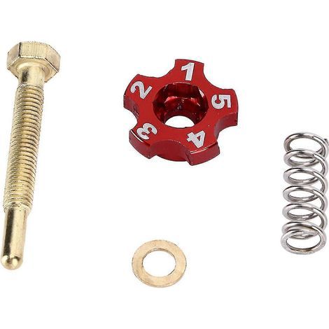 Vis de réglage du ralenti du carburateur Keihin PWK - Remplacement - Mélange air/carburant pour moto 21-34 mm (1/5)