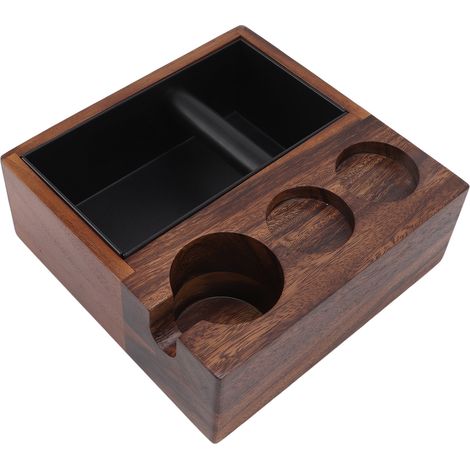 Eosnow Kaffeefilter-Manipulationshalter aus Holz, Siebträgerständer, für Zuhause, Küche, Café, Maschinenzubehör (1/5)