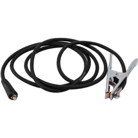 Pince de mise à la terre pour soudage à la terre 300 A pour poste à souder MIG/TIG/ARC, câble de 3 m, support de soudure pour fiche 10-25, We-Good Edition 0724 (1/5)