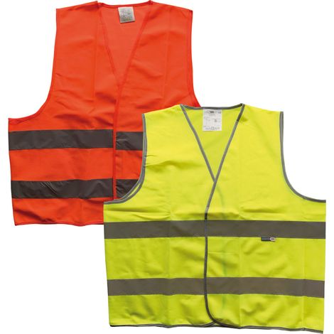 Gilet fluo basic (WC1390).- Orange - L (1/5)