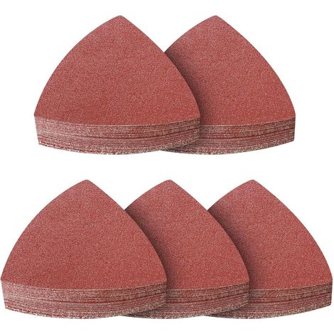 Schleifpapier Dreiecke 93x93x93 180 180 Grit - 100 Pieces 939393 (1/5)