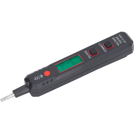 NCV 12-300V Spannungsprüfer mit LCD-Bildschirm und Alarmfunktion, berührungsloser Spannungsdetektor für Wartungszwecke (1/5)