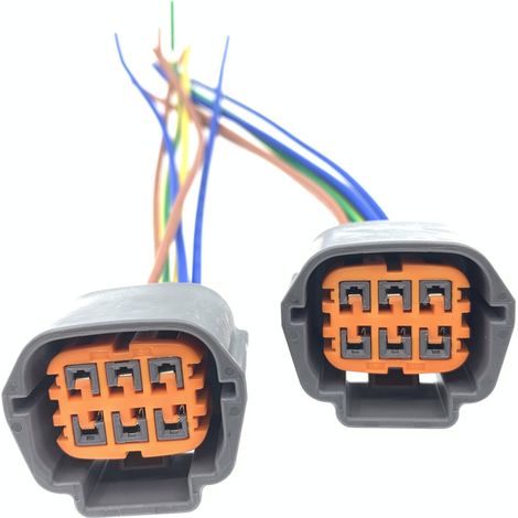 6189-1102 Nissan Teana X-Trail T30 6-pin Electronic Throttle Harness Connector DJ7068-2.2-21 (1/5)