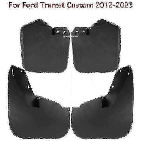 Garde-boue pour Ford Transit Custom 2012-2023 - Ensemble de bavettes d'aile