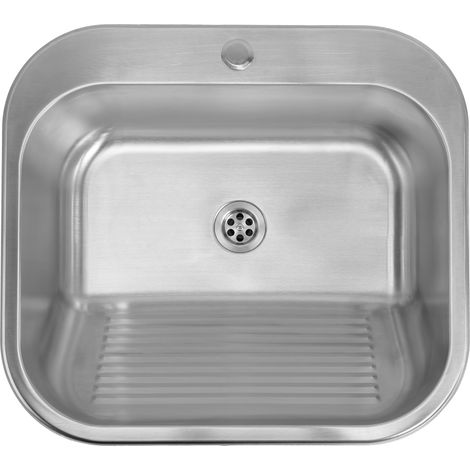 Rea Fregadero Técnico 201 Acero Inoxidable Cepillado sin grifo de cocina (1/5)