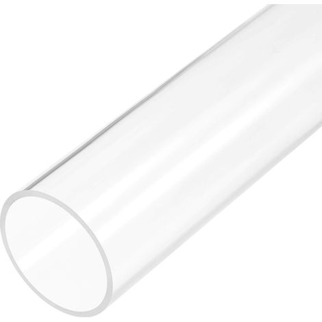 Transparent Tuyau Acrylique Rigide 96mm ID x 100mm OD x 305mm 2mm Mur Rond Tube Tuyaux (1/5)