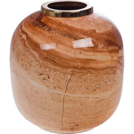 Amadeus - Vase Minéral boisé 29 cm (1/2)