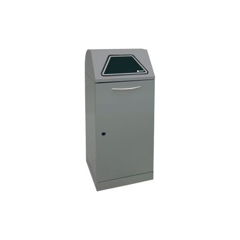 Stumpf  separación  residuos  Módulo-Vario  120  gris-aluminio-estructura  Contenedor  interior  120l  -  625-120-0-2-100 (1/2)