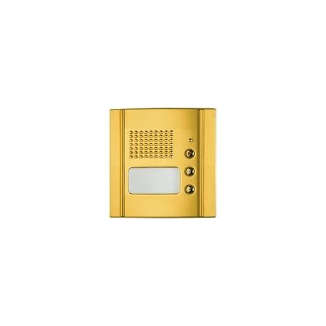 Frontale Fonico 2 Pulsanti Di Chiamata Allbrass Sfera ( BTICINO cod. 333125 )