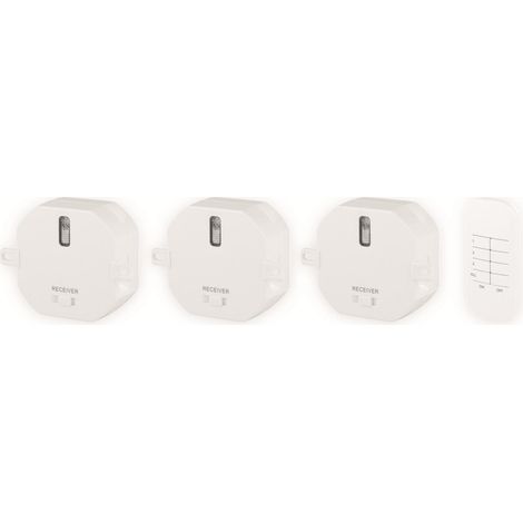 Smartwares SH4-99557 Kit di interruttori senza fili bianco
