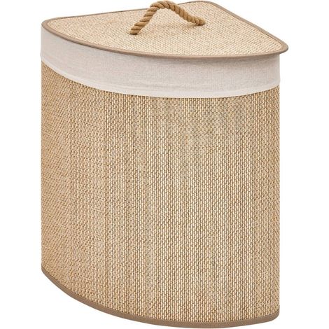 Cesto portabiancheria stemy 48l bianco - 5five