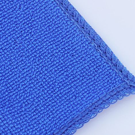 Lot de 10 serviettes de lavage auto, en microfibre, très absorbantes, chiffons de nettoyage auto, adaptés au nettoyage en profondeur de l'habitacle. (1/5)